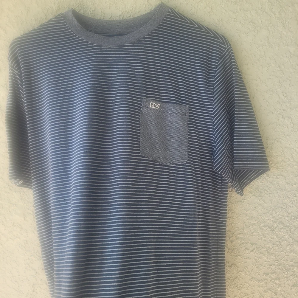 Boy’s Vineyard Vines Short Sleeve Striped Pocket T-Shirt